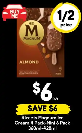 Drakes Streets Magnum Ice Cream offer