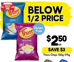 Drakes Thins Chips offer