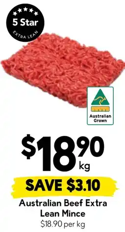 Drakes Australian Beef Extra Lean Mince offer