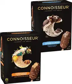 IGA Connoisseur Gourmet Ice Cream Selected Varieties offer
