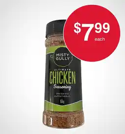 Australian Butchers Store Misty gully ultimate chicken seasoning offer