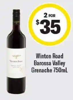 Liquorland Winton Road Barossa Valley Grenache offer