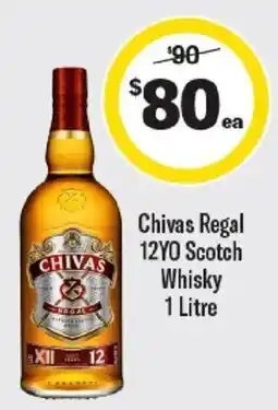 Liquorland Chivas Regal 12YO Scotch Whisky offer