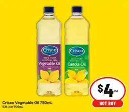 IGA Crisco Vegetable Oil offer