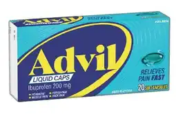 IGA Advil Ibuprofen 200mg Liquid Capsules offer