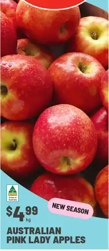 IGA Australian pink lady apples offer