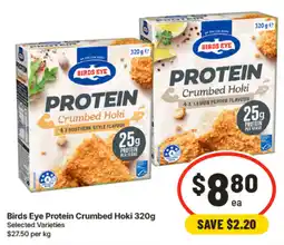 IGA Birds Eye Protein Crumbed Hoki offer