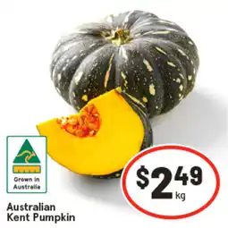 IGA Australian Kent Pumpkin offer