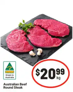 IGA Australian Beef Round Steak offer