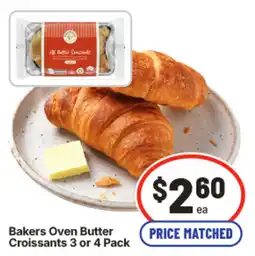IGA Bakers Oven Butter Croissants offer