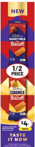 IGA Cadbury Chocolate Block offer