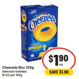 IGA Cheezels Box offer