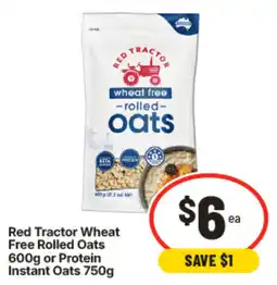 IGA Red Tractor Wheat Free Rolled Oats or Protein Instant Oats offer