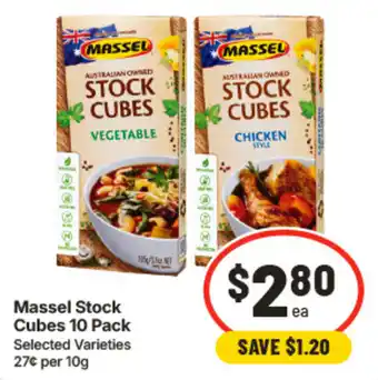IGA Massel Stock Cubes offer