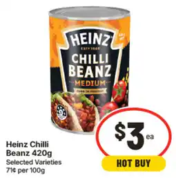 IGA Heinz Chilli Beanz offer