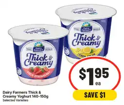 IGA Dairy Farmers Thick & Creamy Yoghurt offer