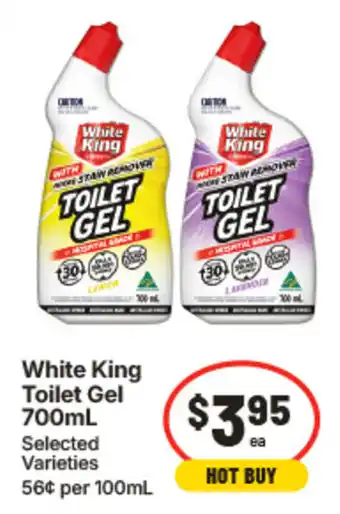 IGA White King Toilet Gel offer
