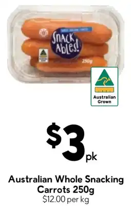 Drakes Australian Whole Snacking Carrots offer