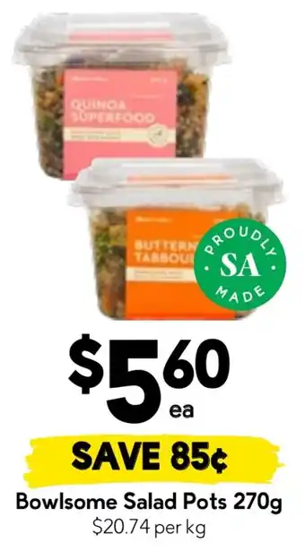 Drakes Bowlsome Salad Pots offer