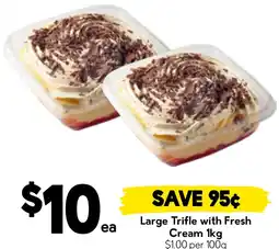 Drakes Large Trifle with Fresh Cream offer