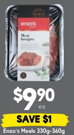 Drakes Enzo's Meals offer