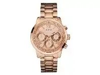 Bevilles Jewellery Guess Ladies Rose Gold Watch Model- W0403L3 offer