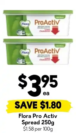 Drakes Flora Pro Activ Spread offer