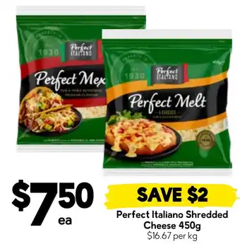 Drakes Perfect Italiano Shredded Cheese offer