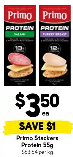 Drakes Primo Stackers Protein offer