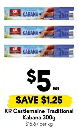 Drakes KR Castlemaine Traditional Kabana offer
