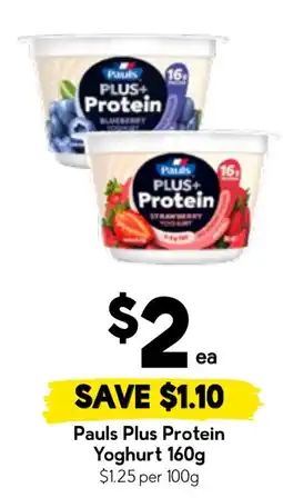 Drakes Pauls Plus Protein Yoghurt offer