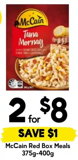 Drakes McCain Red Box Meals offer