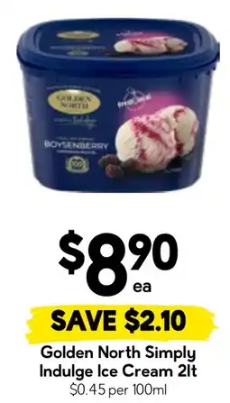 Drakes Golden North Simply Indulge Ice Cream offer