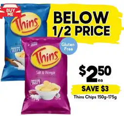 Drakes Thins Chips offer