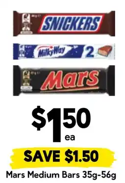 Drakes Mars Medium Bars offer