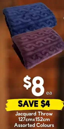 Drakes Jacquard Throw offer