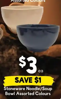 Drakes Stoneware Noodle/Soup Bowl offer