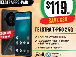 Drakes Telstra t-pro 2 5g offer