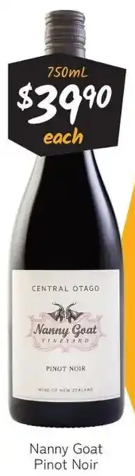 Nanny Goat Pinot Noir