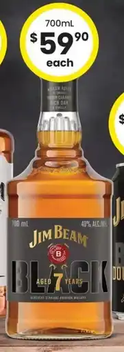 The Bottle O Jim Beam Black Label Bourbon offer