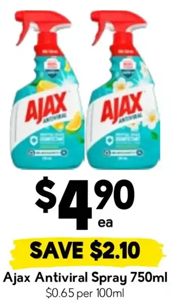 Drakes Ajax Antiviral Spray offer