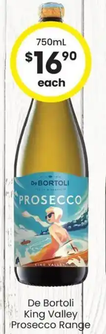 The Bottle O De Bortoli King Valley Prosecco Range offer