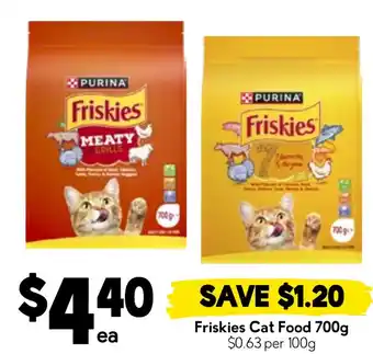 Drakes Friskies Cat Food offer