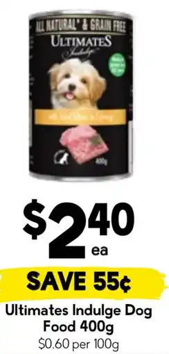 Drakes Ultimates Indulge Dog Food offer