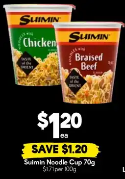 Drakes Suimin Noodle Cup offer