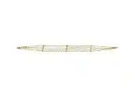 Bevilles Jewellery 9ct Yellow Gold Silver Filled Five Row Bracelet offer