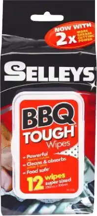 Coles Selleys BBQ Tough Wipes 12 Pack offer
