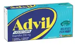 IGA Advil Ibuprofen 200mg Liquid Capsules offer
