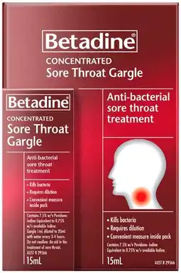 Discount Drug Stores Betadine Concentrated Sore Throat Gargle offer