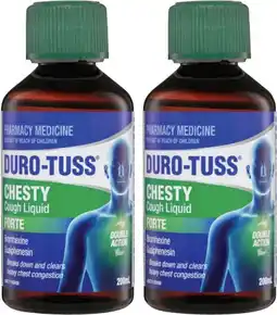 Discount Drug Stores Duro-Tuss Chesty Cough Liquid Forte offer